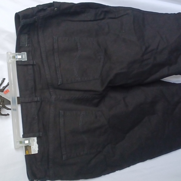 NWT Lee Plus Size Relaxed Fit Straight Leg Jean, 22W long, black - Picture 4 of 4